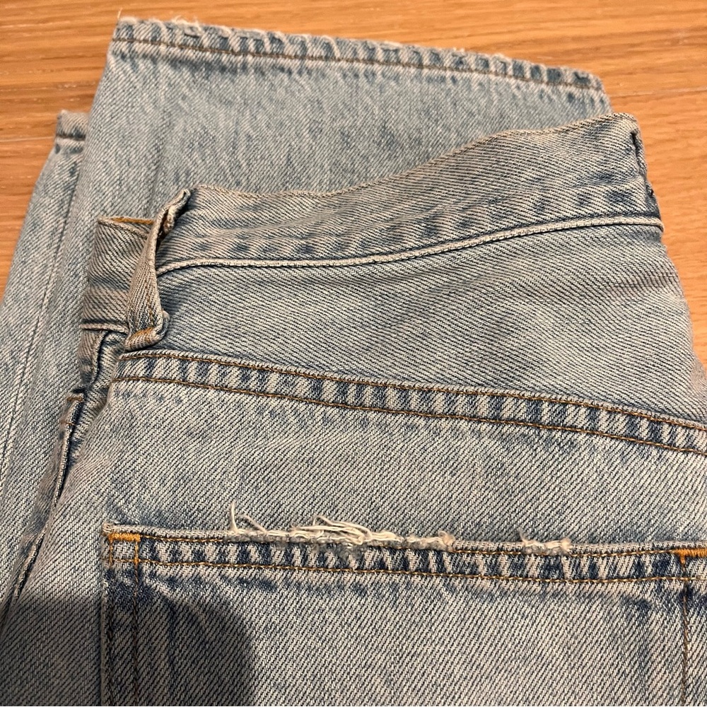 Agolde Los Ángeles criss cross denim - 25 - Picture 4 of 15